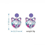 Mama Bear Glasses Earrings
