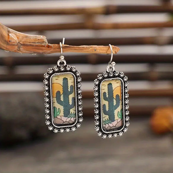 Cactus Earrings
