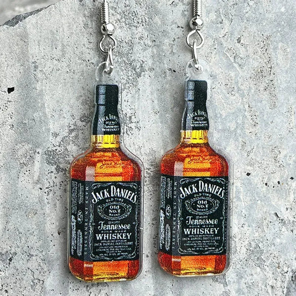 Jack Daniels Earrings