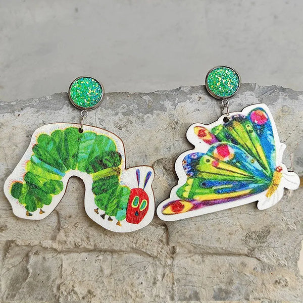 Hungry Caterpillar Earrings