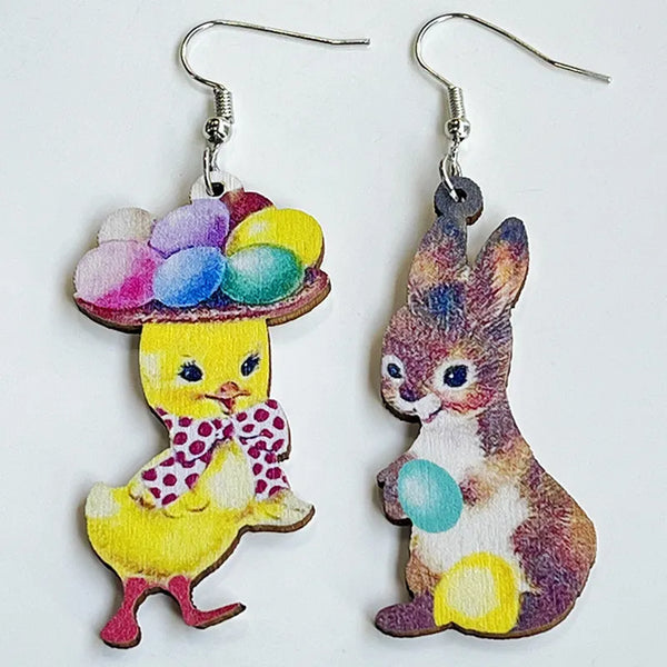 Bunny & Chick Earrings