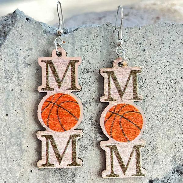 Basketball Mom Earrings
