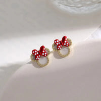 Minnie Post Back Earrings