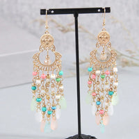 Boho Pastel Beaded Dangles