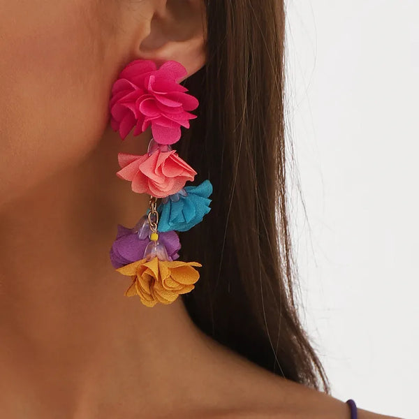 Large Flower Dangles