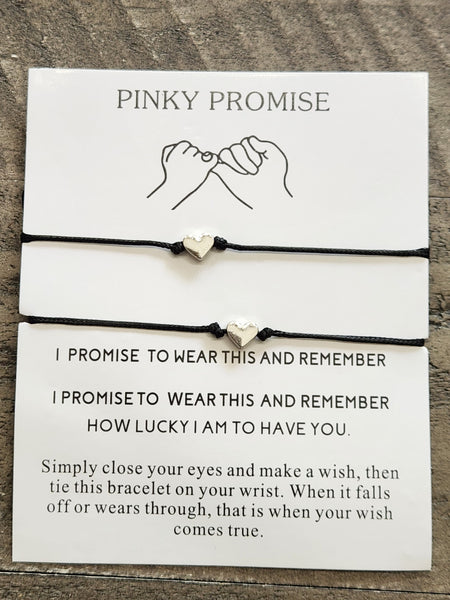 Pinky Promise Bracelet Set