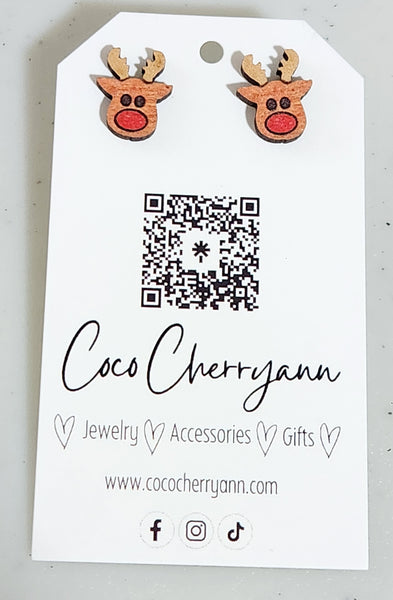Rudolph Stud Earrings