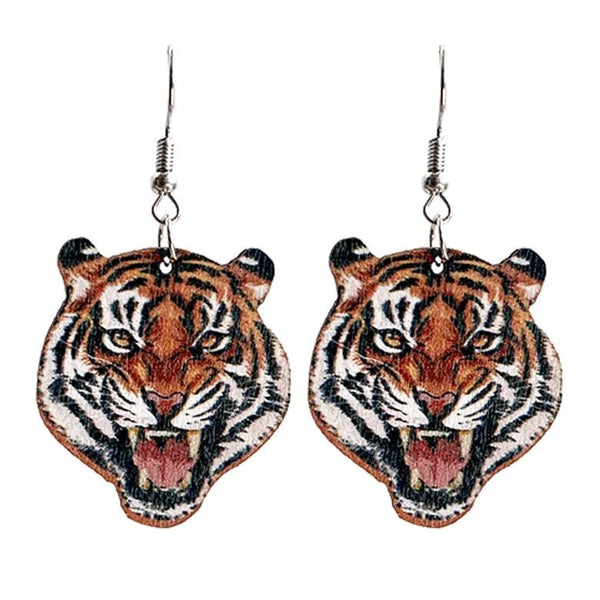 Tiger Earrings