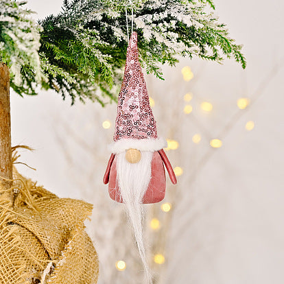 Pink Gnome Ornament