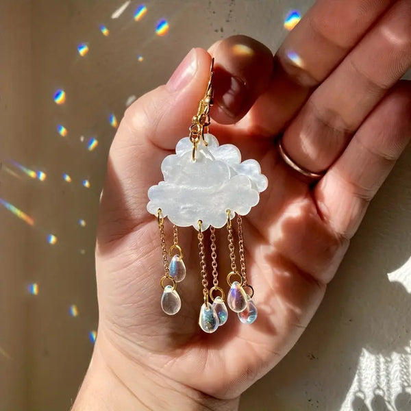Rain Cloud Earrings