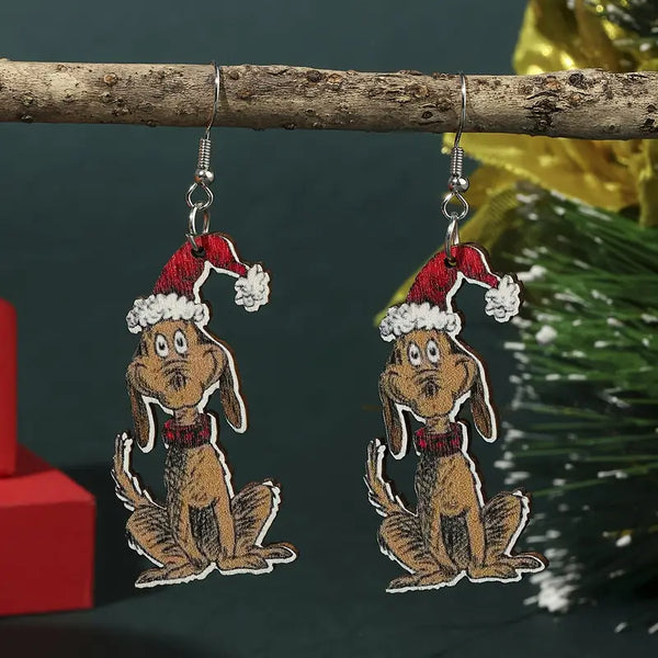 Grinch Max Earrings