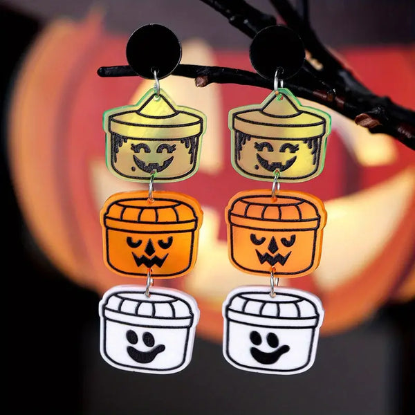 Happy Meal Bucket Earrings
