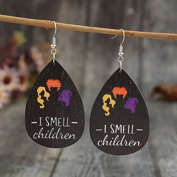 I Smell Children Earrings