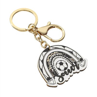 Soccer Rainbow Keychain