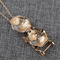 Pumpkin Carriage Necklace