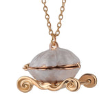 Pumpkin Carriage Necklace