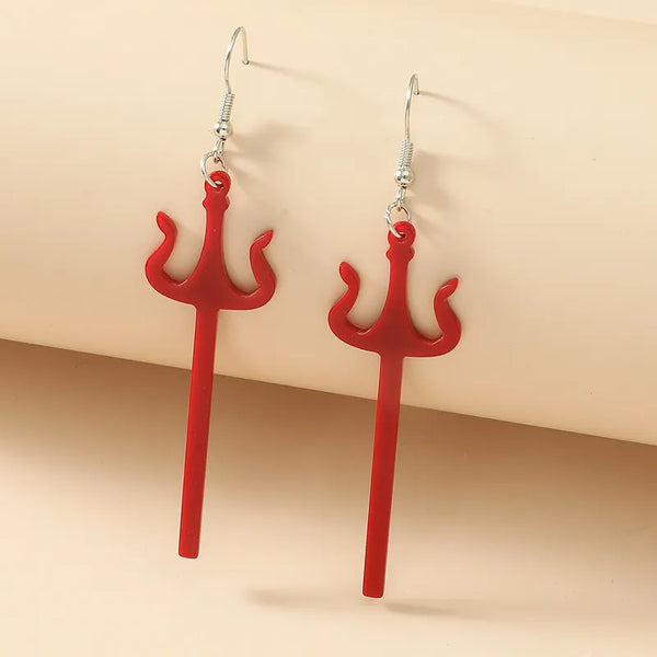 Pitchfork Earrings