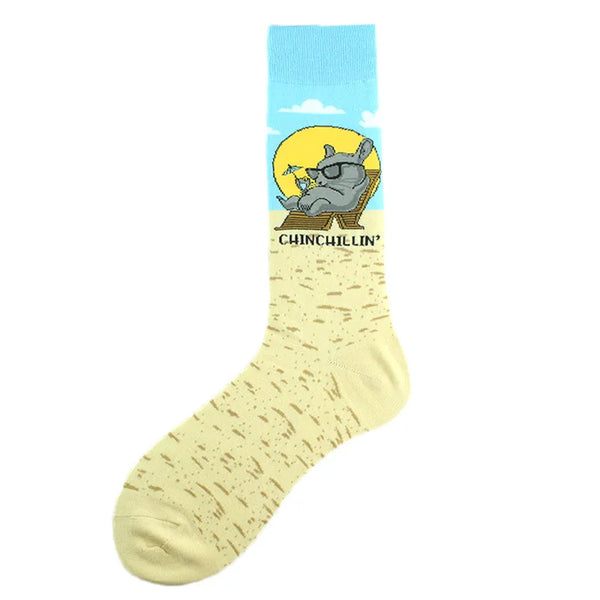 Chinchillin' Socks
