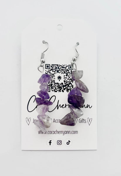 Amethyst Dangles