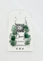 Aventurine Dangles