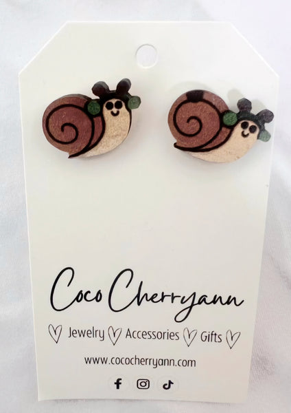 Snail Earrings