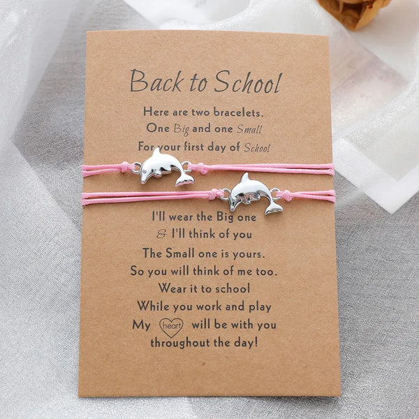 Back to School Dolphin Bracelet