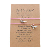 Pink Dino Back to School Bracelets