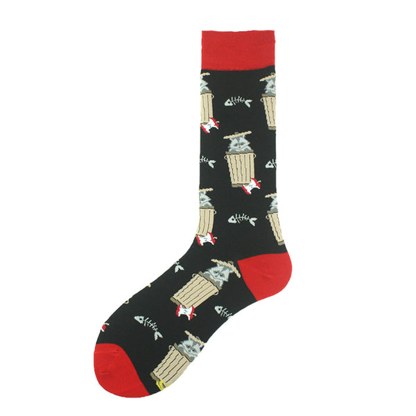 Trash Raccoon Socks