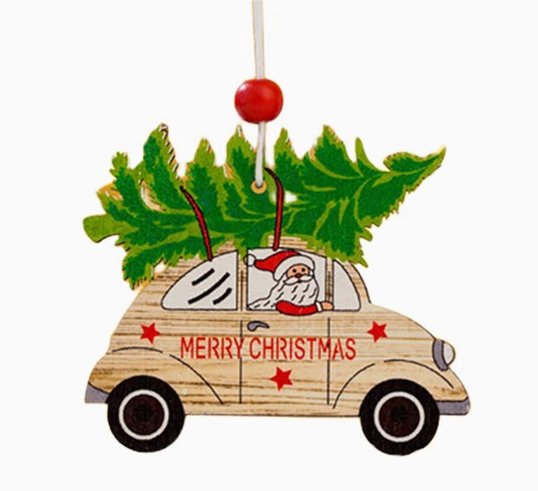 Tree On Car Ornament