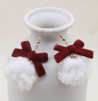 Snowball Earrings