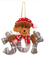 Joy Bear Ornament