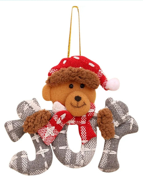 Joy Bear Ornament