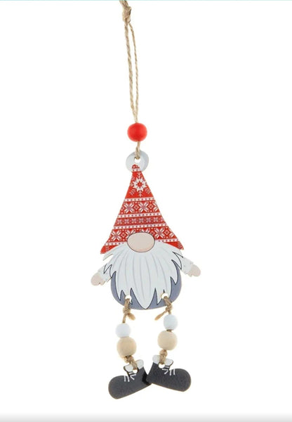 Dangly Leg Gnome Ornament