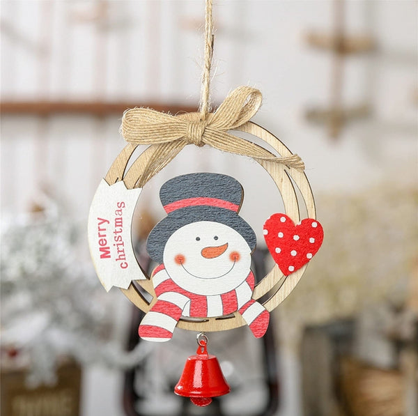Merry Xmas Snowman Ornament