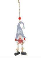 Beaded Leg Gnome Ornament