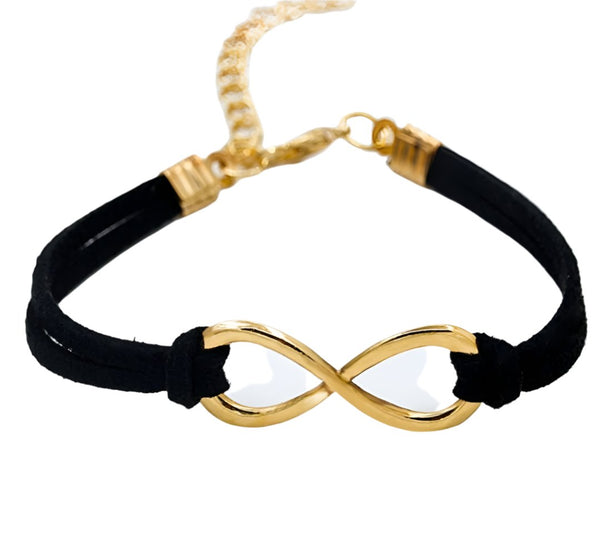 Black Infinity Bracelet