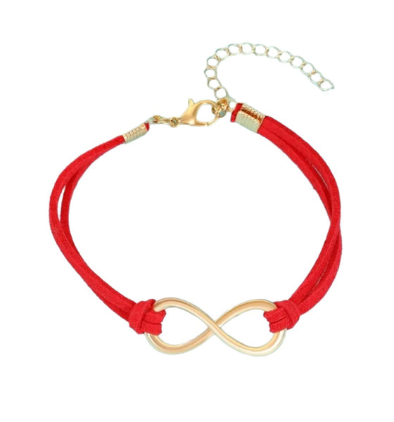 Red Infinity Bracelet
