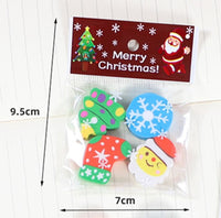 Christmas Eraser Pack