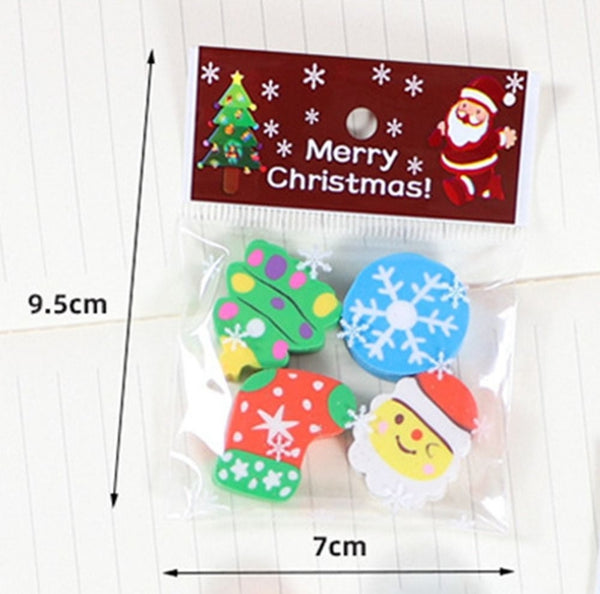 Christmas Eraser Pack