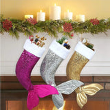 Pink Mermaid Stocking