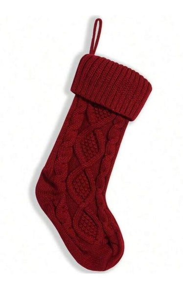 Red Knitted Stocking