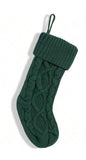Green Knitted Stocking