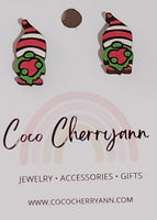 Grinch Gnome Earrings