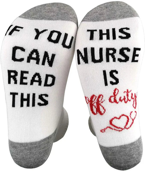 Nurse Off Duty Socks