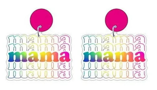 Neon Mama Earrings