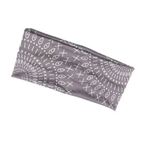 Gray Patterned Headband