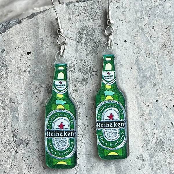Heineken Earrings