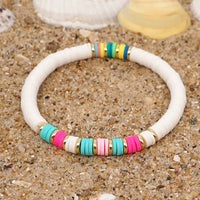 Pastel Rainbow Heishi Bracelet
