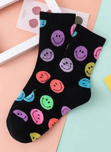 Colorful Smile Socks
