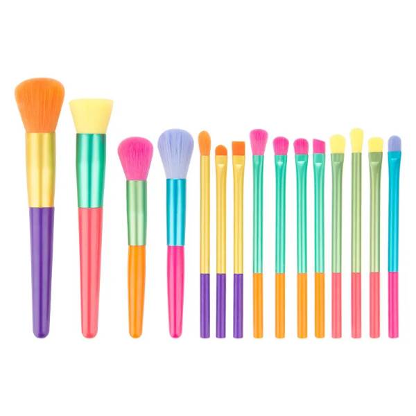 Rainbow Makeup Brush Set
